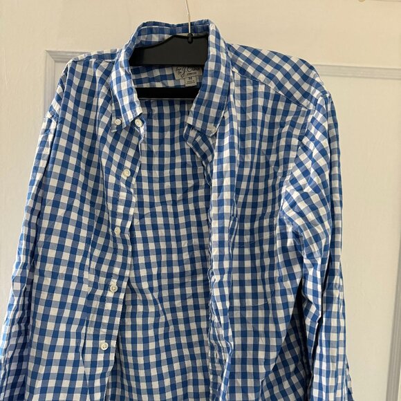 JCrew Mens Slim Shirt Long Sleeve - Picture 1 of 2